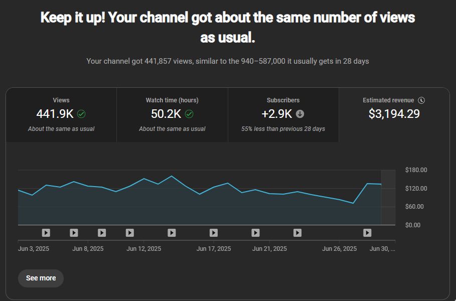 YouTube Analytics Kevin D.